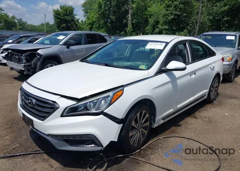 2017 Hyundai Sonata Sport from USA, damaged, VIN 5NPE34AF6HH503084